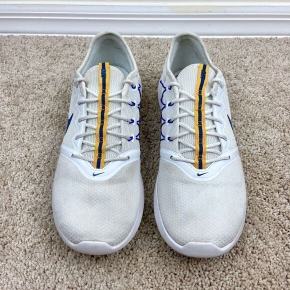 Nike Viale Tech Racer Running Shoes - White/Blue - Picture 5 of 7